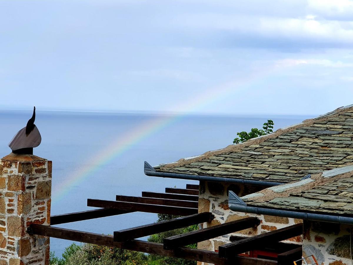 Вілла Analipsi Sea View Hommes Загора Екстер'єр фото
