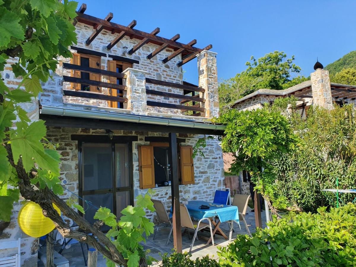 Вілла Analipsi Sea View Hommes Загора Екстер'єр фото